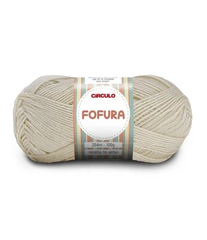 8176 FOFURA пряжа (100% акрил, 100гр. 254м ), білий