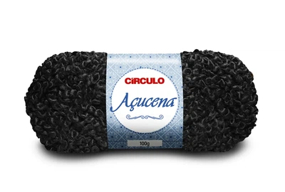 940 ACUCENA пряжа (100% акрил, 100гр.100м. 5 мот. в уп), New product, чорний