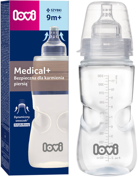 Butelka Lovi Medical+ 330 ml (5903407215617)