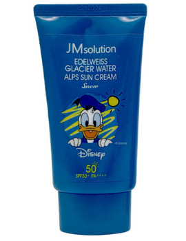 Крем сонцезахисний Jmsolution Edelweiss Glacier Water Alps Sunscreen Snow x Disney Donald Duck 50ml