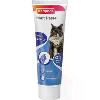 Малт Паста Beaphar Malt Paste для вывода шерсти из желудка для кошек, 25 г