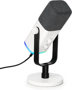 Мікрофон динамічний Fifine AM8W USB/XLR White (4820216974423)