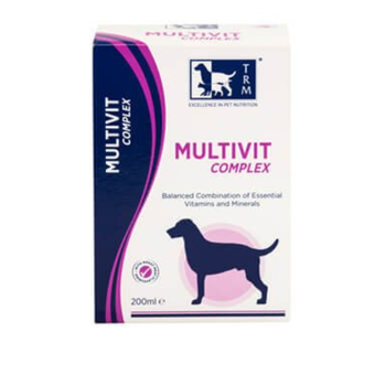 Ежедневный витаминно-минеральный комплекс для собак TRM Multivit Complex с 2-х месячного возраста, 200 мл