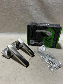 Дверна ручка KEDR R08.157-AL-SN/CP