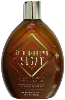 Крем для загара в солярии с бронзантами и коричневым сахаром - Tan Incorporated Golden Brown Sugar Advanced Step 2 Bronzer 400ml (1100543-1464262-2)