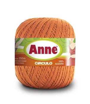 4131 ANNE пряжа (100%мерс.бавовна, 74гр. 250м), жовтогарячий