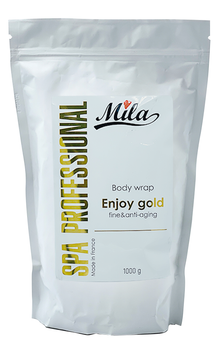 Обгортання для тіла Насолода Золотом (порошок) — омолодження / Body Worldicre fine Engoy Gold, TM Mila, Франція,