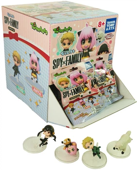 Коллекционная прыгающая фигурка-сюрприз Tomy Spy&Family Twinchees (810059731226)