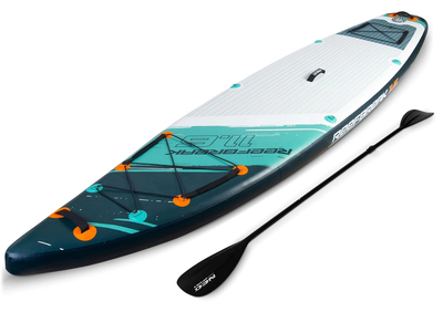 Nadmuchiwana deska SUP Neo Sport Reefbreak 350 x 81 x 15 cm z wiosłem, pompką i torbą do przechowywania 170302 (5903890626969)