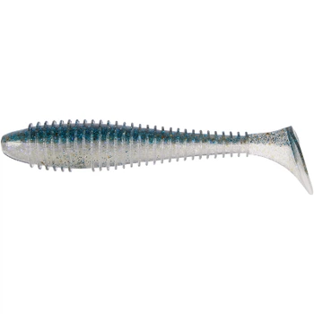 Силикон рыболовный Keitech Swing Impact FAT 5.8" (4 шт/уп) кea22 electric silver shiner (1551.13.78)