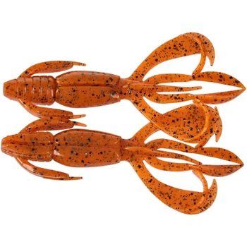 Силикон рыболовный Keitech Crazy Flapper 2" (8 шт/уп) EA13 spicy mustard/blue (1551.14.58)