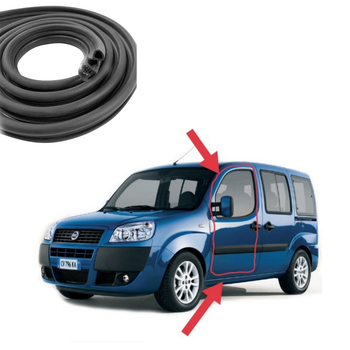 Уплотнитель проёма передней двери Fiat Doblo W223 (2000-2010)