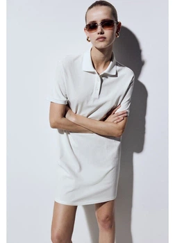 Поло H&M S Белый 1235786