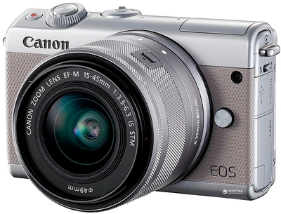 Фотоаппарат Canon EOS M100 15-45mm IS STM Kit Grey (2211C044AA)