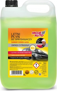 Letni płyn do spryskiwaczy Moje Auto 5 l Cytrusowy (5905694019152)