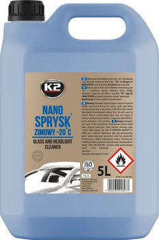 Zimowy płyn do spryskiwaczy K2 Nano Sprysk -20C 5 l (5906534018977)