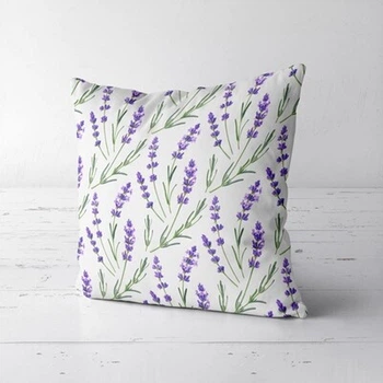 Подушка декоративная (Soft) 45x45 см Лаванда (45PST_FLORA010) TM Presentville