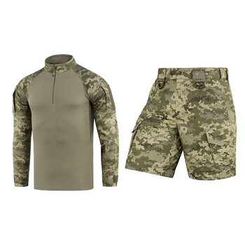 Тактический комплект M-Tac Убакс Gen.II Piquet + Шорты Aggressor Short MM14 размер L