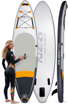 Надувна SUP дошка для САП серфінгу Neo Sport 320 см, до 150 кг (170201) (5903890626907)
