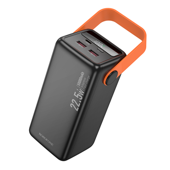 Повербанк Borofone BJ66A Magnifico, 22.5W, PD20W, 50000 mAh, Чорний
