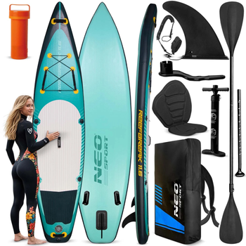 Надувна SUP дошка для САП серфінгу Neo Sport 350 см, до 160 кг (170303) (5903890626976)