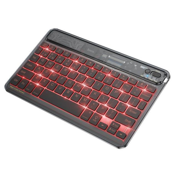 Клавіатура бездротова Hoco S55, ENG, RGB, 500mAh, 5h, чорна