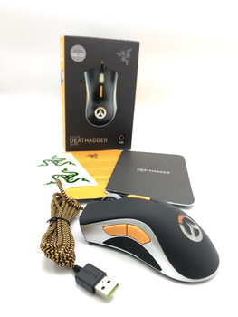 Миша USB RAZER DeathAdder Overwatch 16000dpi rgb підсвітка ергономічний дизайн