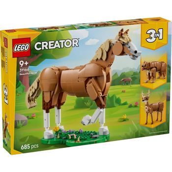 Zestaw klocków LEGO Creator Piękny koń 685 elementów 31166 (5702017822419)