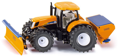 Model traktora Siku z pługiem i piaskarką 10294000003 (4006874029402)