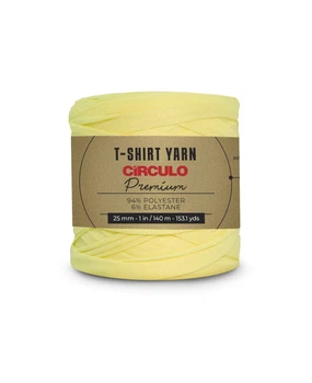 1723 PREMIUM T-SHIRT пряжа(94% поліестер, 6% еластан, 270гр. 140м), жовтий