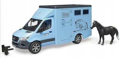 Zestaw Bruder Mercedes-Benz Sprinter do przewozu koni 2674 (4001702026745)