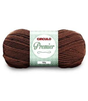 608 PREMIER пряжа (100% акріл, 100гр. 283м. ), коричневий