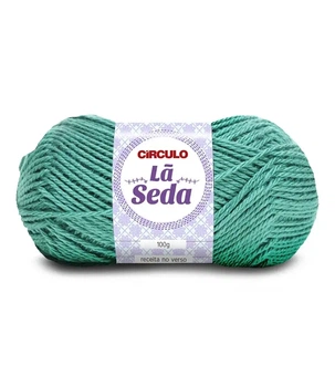 5561 LA SEDA пряжа (70% акрил 30% вовна, 100гр. 166м. ), блакитний