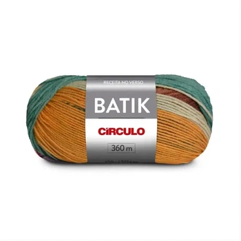 9797 BATIK пряжа (100% акріл, 100 гр. 360м), різнокольоровий