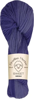 9052 BRAZILIAN MERINO SWEET пряжа (100% меринос .100г .300 м ), фіолетовий/бузковий