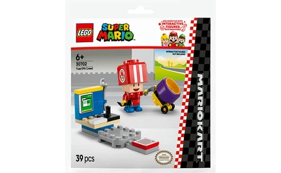 Конструктор LEGO Mario Kart™ – Toad (Pit Crew) 39 деталей (30702)