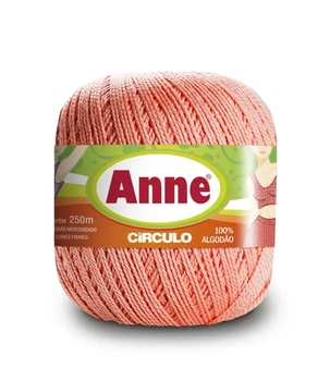 4514 ANNE пряжа (100%мерс.бавовна, 74гр. 250м), рожевий