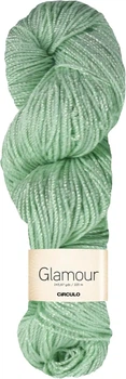 5743 GLAMOUR пряжа 100г, мятний