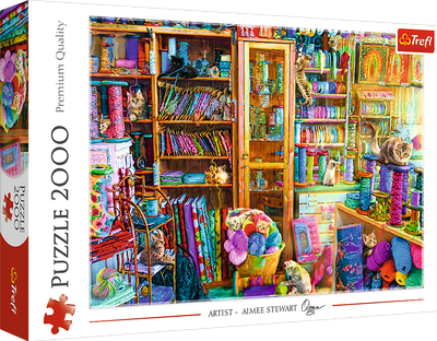 Puzzle Trefl Koci raj 2000 elementów 27113 (5900511271133)