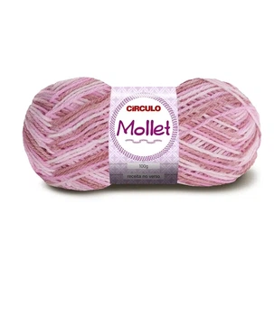 9373 MOLLET пряжа пряжа (100% акрил, 100гр, 200м), різнокольоровий