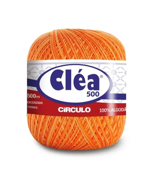 9059 CLEA 500 пряжа (100% мерс.бавовна, 76гр. 500м. ), різнокольоровий
