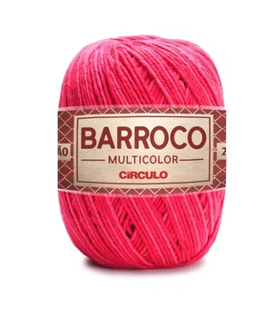 9153 BARROCO MULTICO пряжа (100% бавовна, 200гр. 226м), різнокольоровий