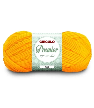 318 PREMIER пряжа (100% акріл, 100гр. 283м. ), жовтий