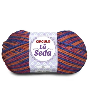 9974 LA SEDA пряжа (70% акрил 30% вовна, 100гр. 166м. ), різнокольоровий