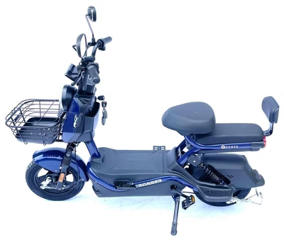 Електричний велосипед Crosser CR1 (800ВТ 60V 24Ah) - Синій