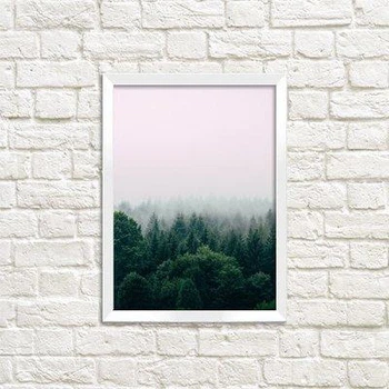 Постер в рамке A3 Елочный лес (WMT3_ART052_WH) TM Presentville