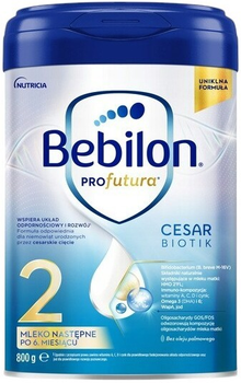 Молочная сухая смесь Bebilon Profutura CesarBiotik 2 800 г (8718117612529)