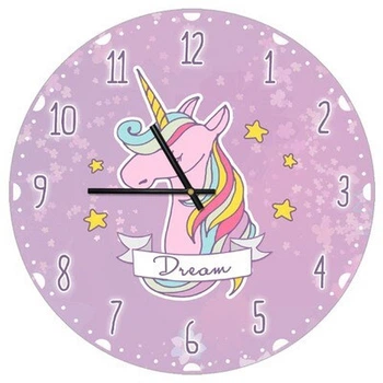 Часы настенные круглые, 36 см Dream единорог (CHR_P_20A031) TM Presentville