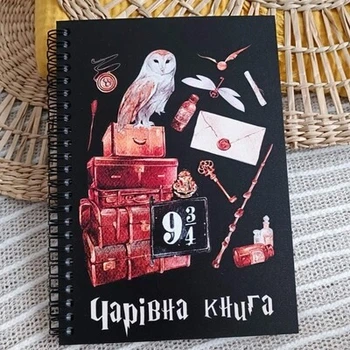 Блокнот Sketchbook (прямоуг.) Чарівна книга (Гаррі Поттер) (BDP_23S027) TM Presentville