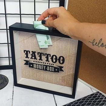 Деревянная копилка для денег Tatoo (KOP_18D014) ТМ Presentville